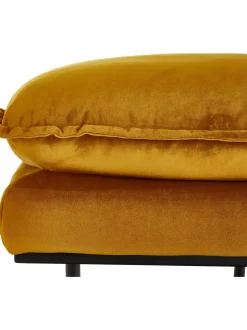 Reposapies Taburete De Terciopelo Retro