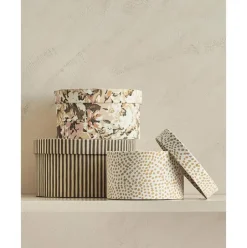 Set De Cajas Rose, 3 Uds.