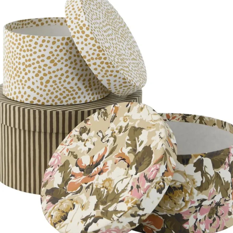 Set De Cajas Rose, 3 Uds.