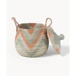 Set De Cestas Con Tapadera Mija, 2 Uds.