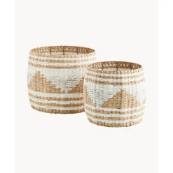 Set De Cestas De Jacinto De Agua Pyramid, 2 Uds.