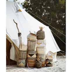 Set De Cestas De Jacinto De Agua Pyramid, 2 Uds.