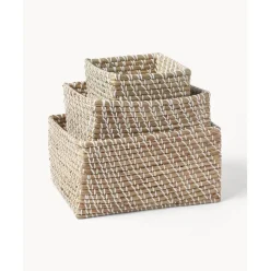 Set De Cestas De Jacintos De Agua Aleya, 3 Uds.