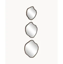 Set De Espejos De Pared Con Forma Organica Bello, 3 Uds.