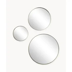 Set De Espejos De Pared Redondos Lacie, 3 Uds.