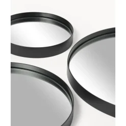 Set De Espejos De Pared Redondos Lacie, 3 Uds.
