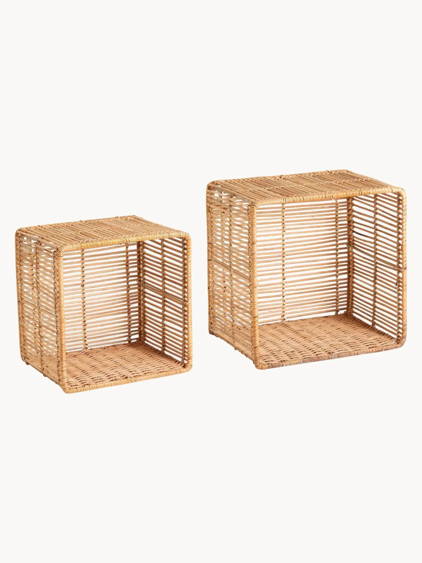 Set De Estantes De Pared De Ratan Zeya, 2 Uds.