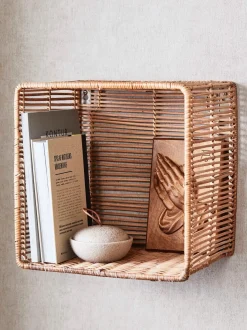 Set De Estantes De Pared De Ratan Zeya, 2 Uds.