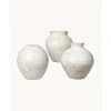 Set De Jarrones De Ceramica Ingrid, 3 Pzas.