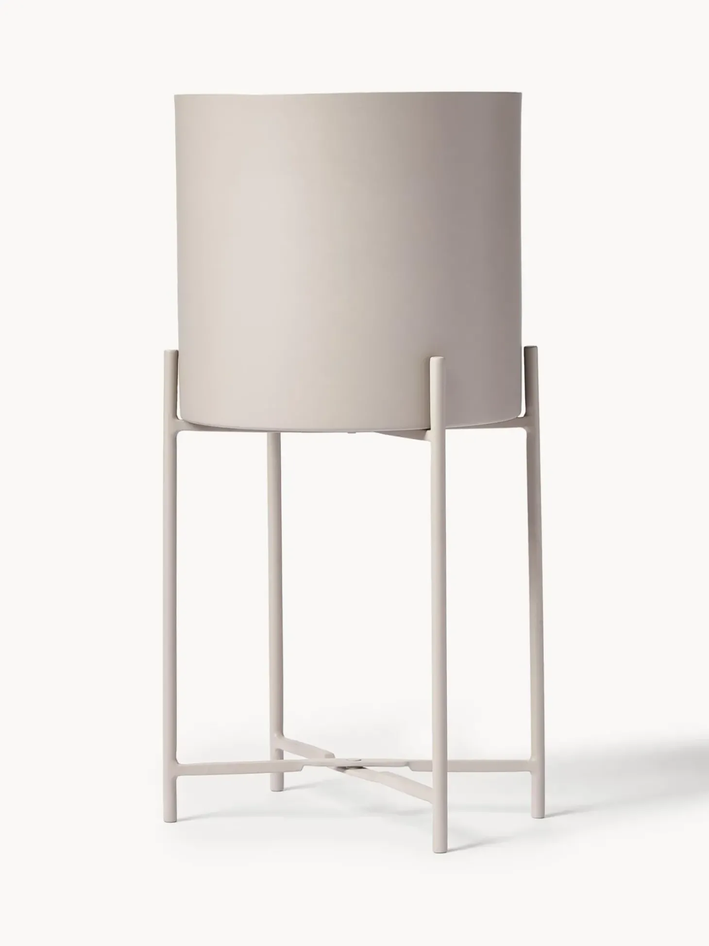 Set De Maceteros De Metal Mina, 2 Uds.