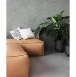 Set De Maceteros Grandes De Metal Vig, 2 Uds.