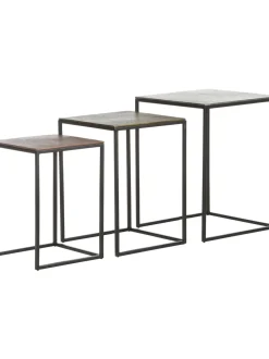 Set De Mesas Auxiliares Dwayne, 3 Uds.