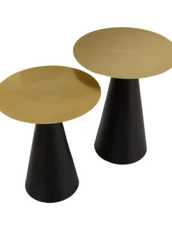 Set De Mesas Auxiliares De Metal Zelda, 2 Uds.