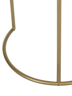 Set De Mesas Auxiliares De Marmol Ella, 2 Pzas.