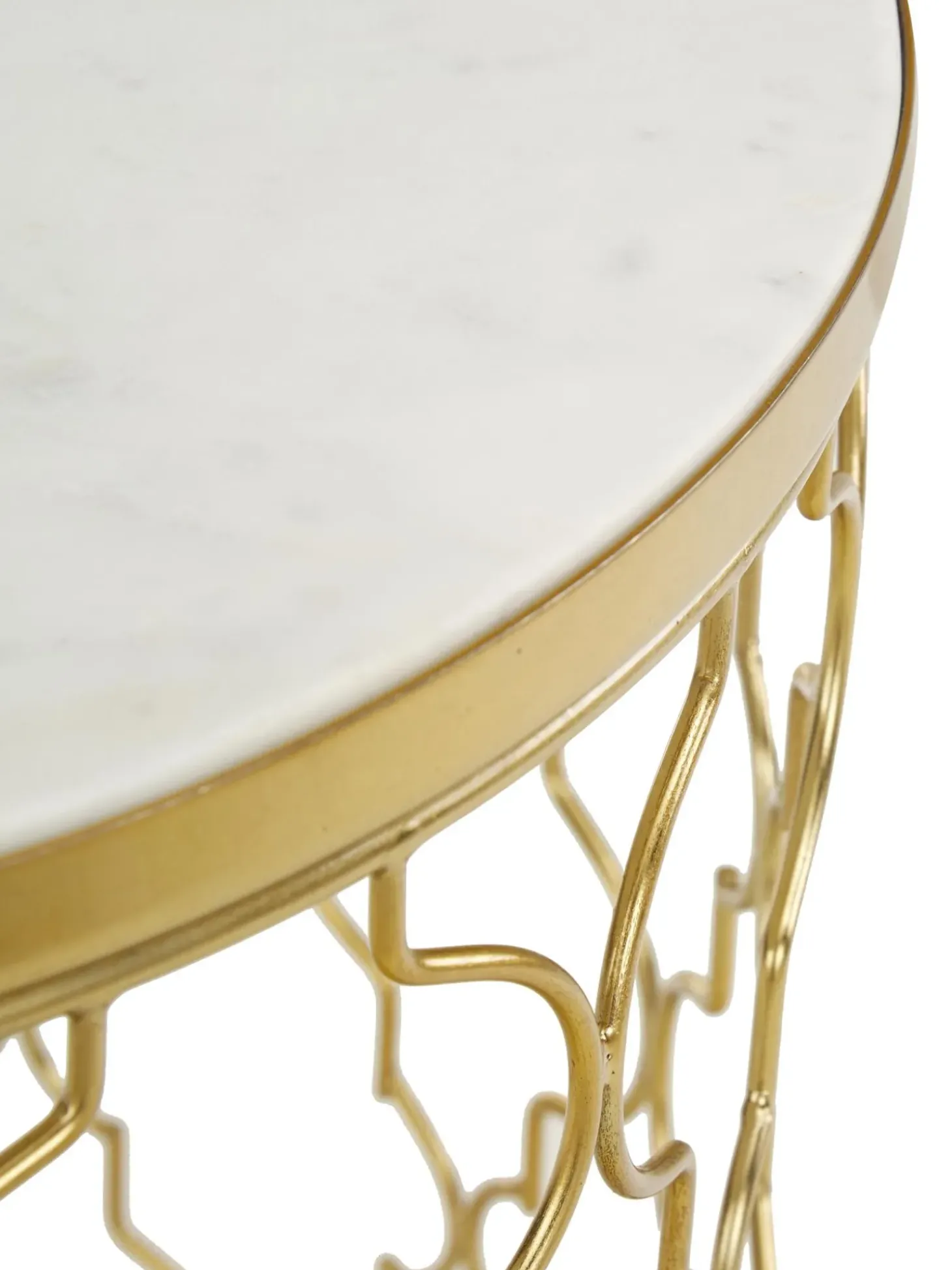 Set De Mesas Auxiliares De Marmol Blake, 2 Uds.