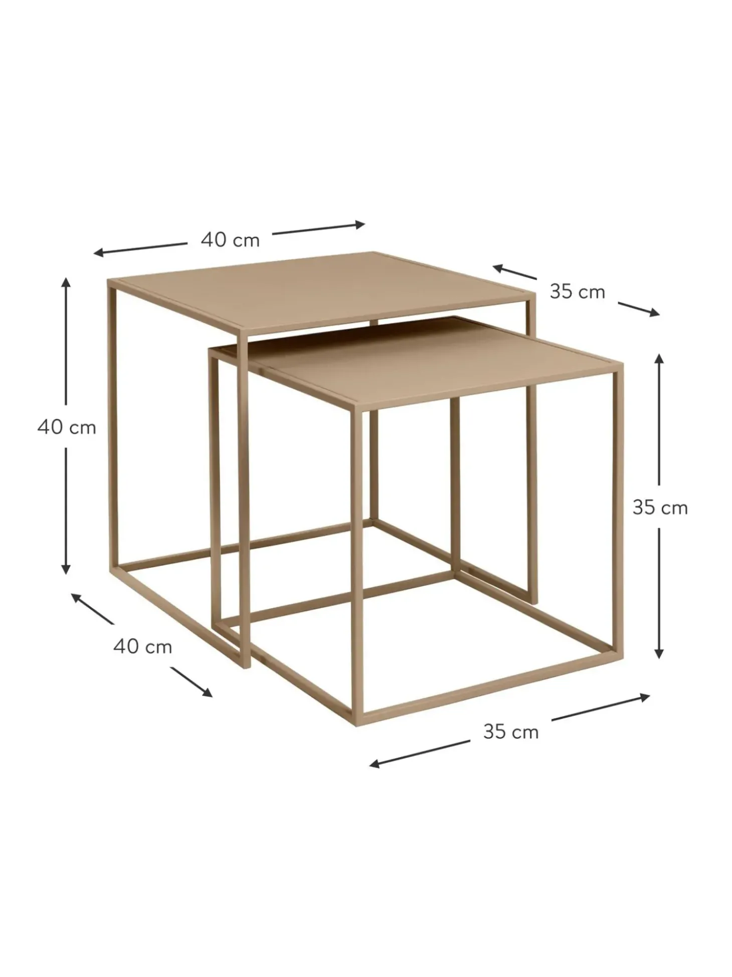 Set De Mesas Auxiliares Fera, 2 Uds.
