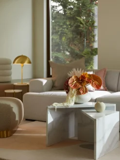 Set De Mesas De Centro En Look Marmol Vilma, 2 Uds.