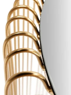 Set De Mesas De Centro Wire, 2 Pzas., Tablero De Cristal