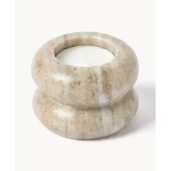 Set De Portavelas Y Candelabros 2En1 De Marmol Orta, 2 Uds.