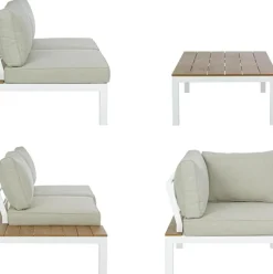 Set Lounge De Exterior Elias, 4 Pzas.