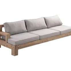 Set Lounge Para Exterior De Madera De Acacia Joshua, 4 Pzas.