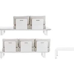 Set Lounge Para Exterior Konnor, 3 Pzas.