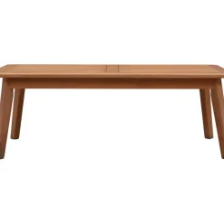 Set Lounge Para Exterior De Madera De Eucalipto Bergen, 4 Pzas.