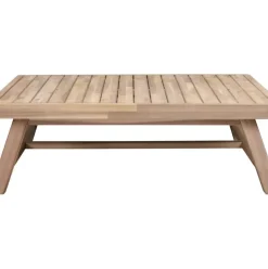 Set Lounge Para Exterior De Madera De Acacia Lu, 4 Pzas.