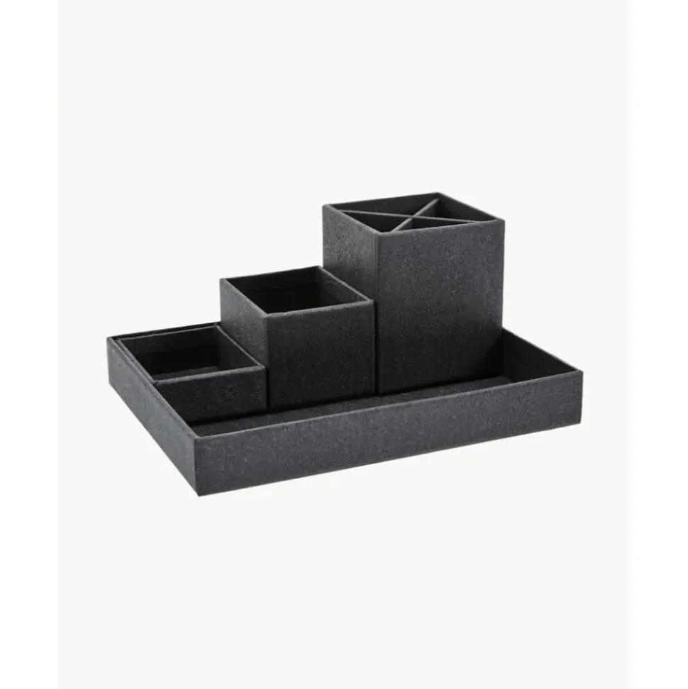 Set Organizador De Escritorio Lena, 4 Pzas.