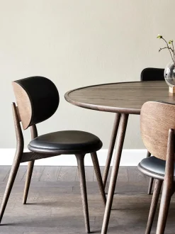 Silla Artesanal De Cuero Y Madera Rocker