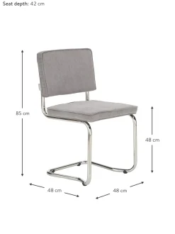 Silla Cantilever De Pana Kink