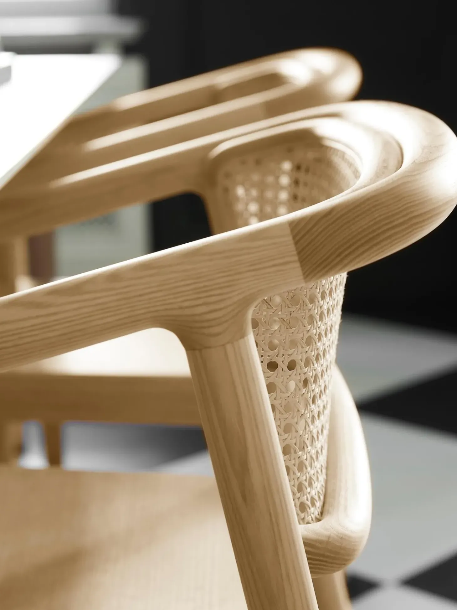 Silla Con Reposabrazos Con Tejido Vienes Gali