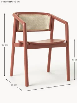 Silla Con Reposabrazos Con Tejido Vienes Gali