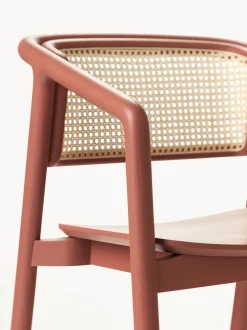 Silla Con Reposabrazos Con Tejido Vienes Gali