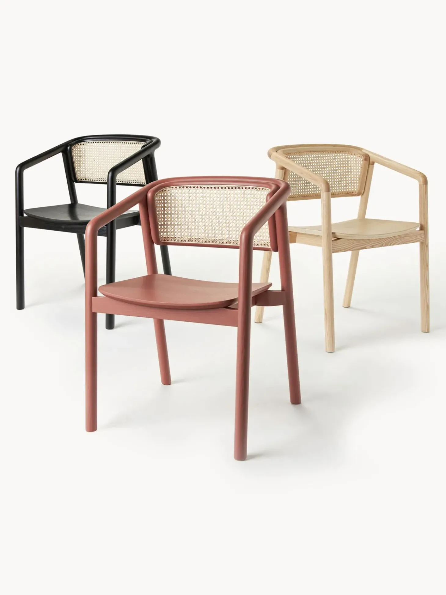 Silla Con Reposabrazos Con Tejido Vienes Gali