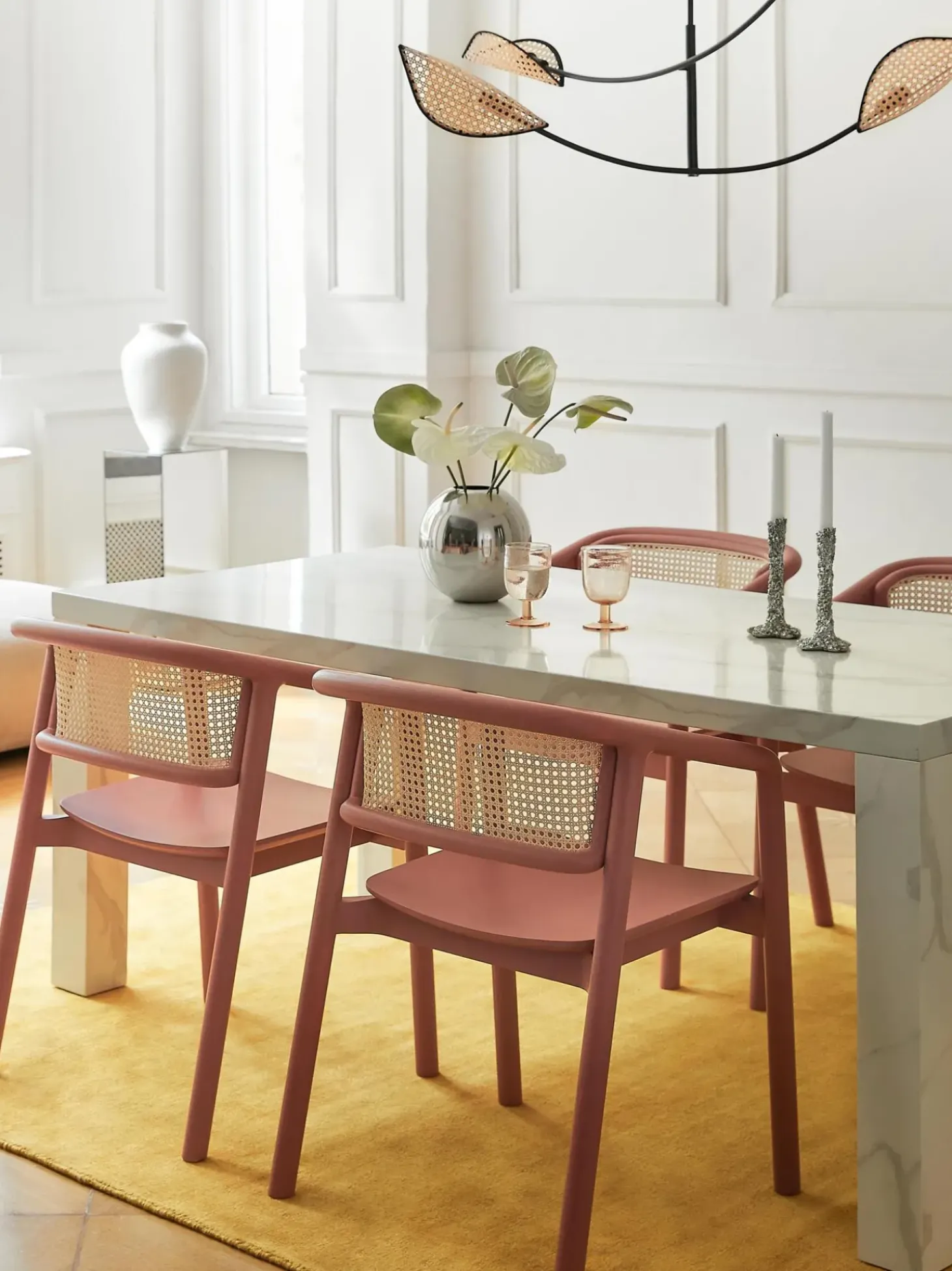 Silla Con Reposabrazos Con Tejido Vienes Gali