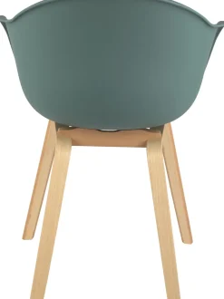 Silla Con Reposabrazos De Plastico Claire