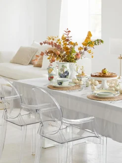 Silla Con Reposabrazos De Diseno Louis Ghost