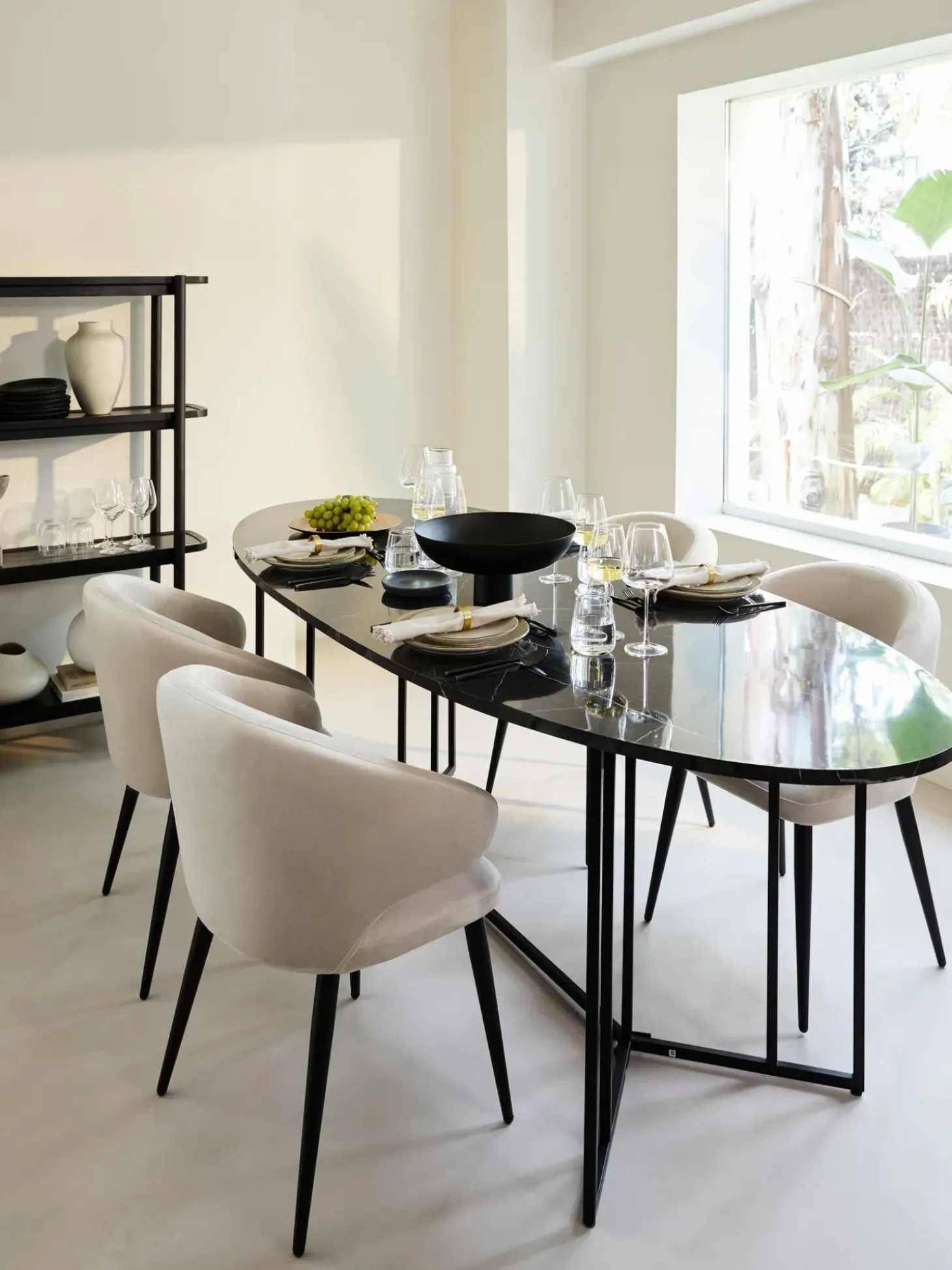 Silla Con Reposabrazos De Terciopelo Celia, Estilo Moderno