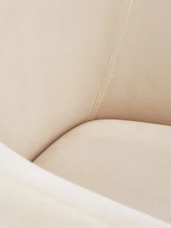 Silla Con Reposabrazos De Terciopelo Isla