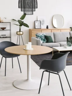 Silla Con Reposabrazos De Plastico Claire