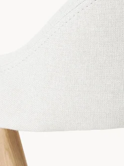 Silla Con Reposabrazos De Madera Santiano