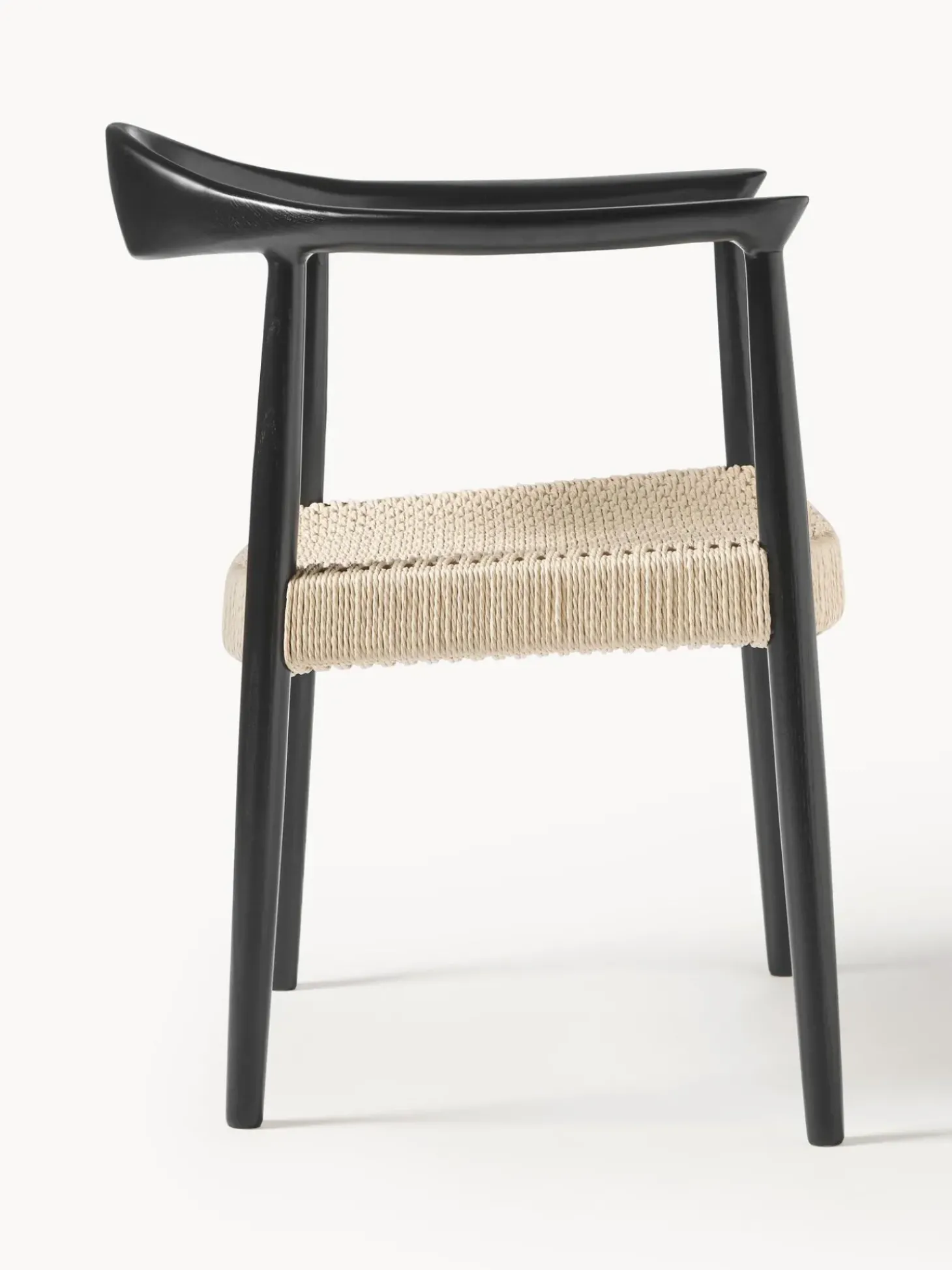 Silla Con Reposabrazos De Madera De Fresno Pavel