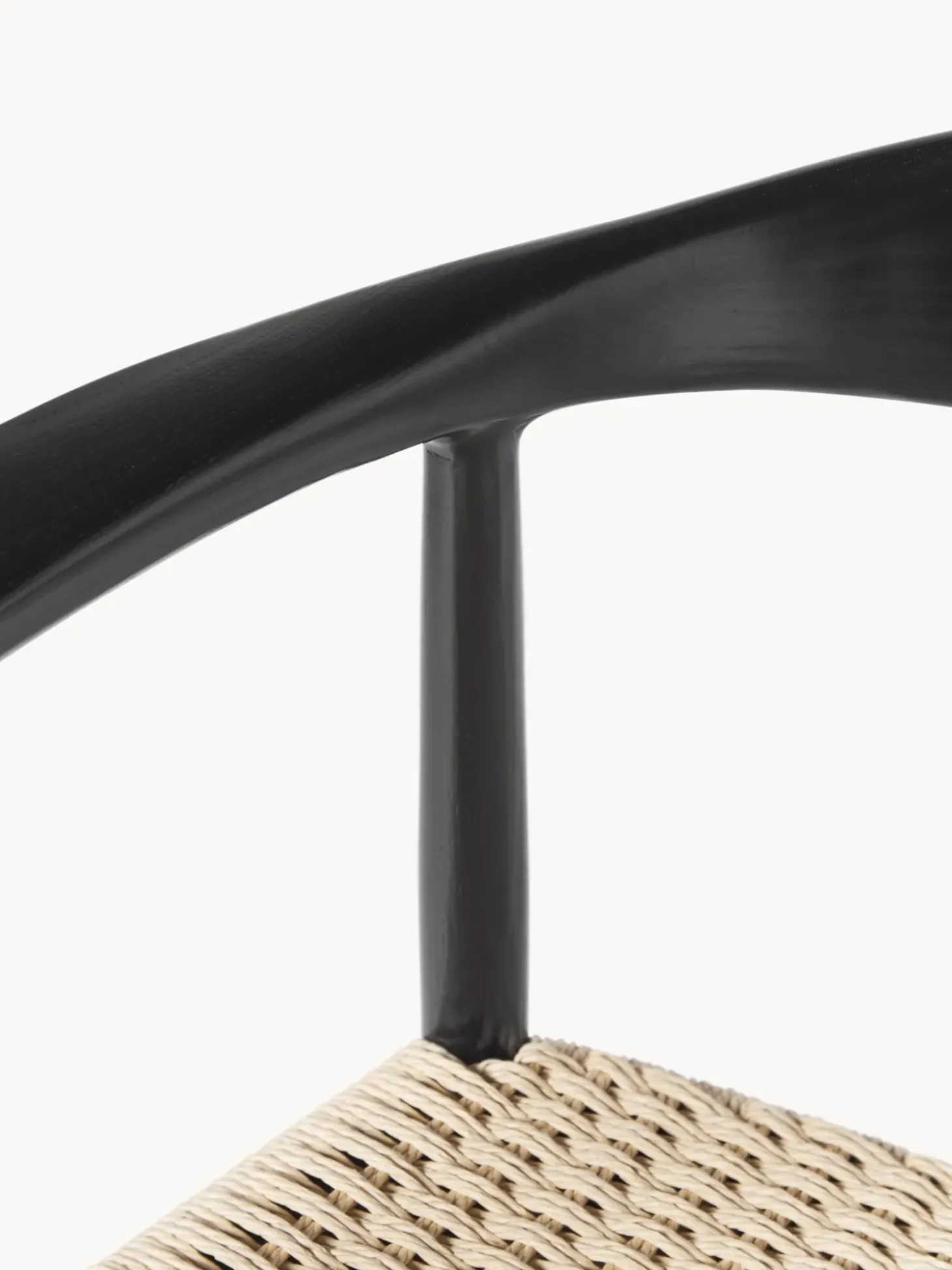 Silla Con Reposabrazos De Madera De Fresno Pavel