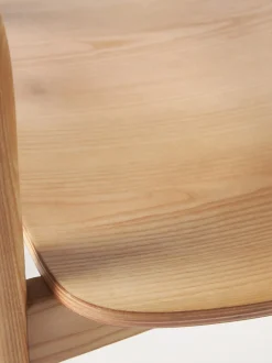 Silla Con Reposabrazos De Madera Angelina