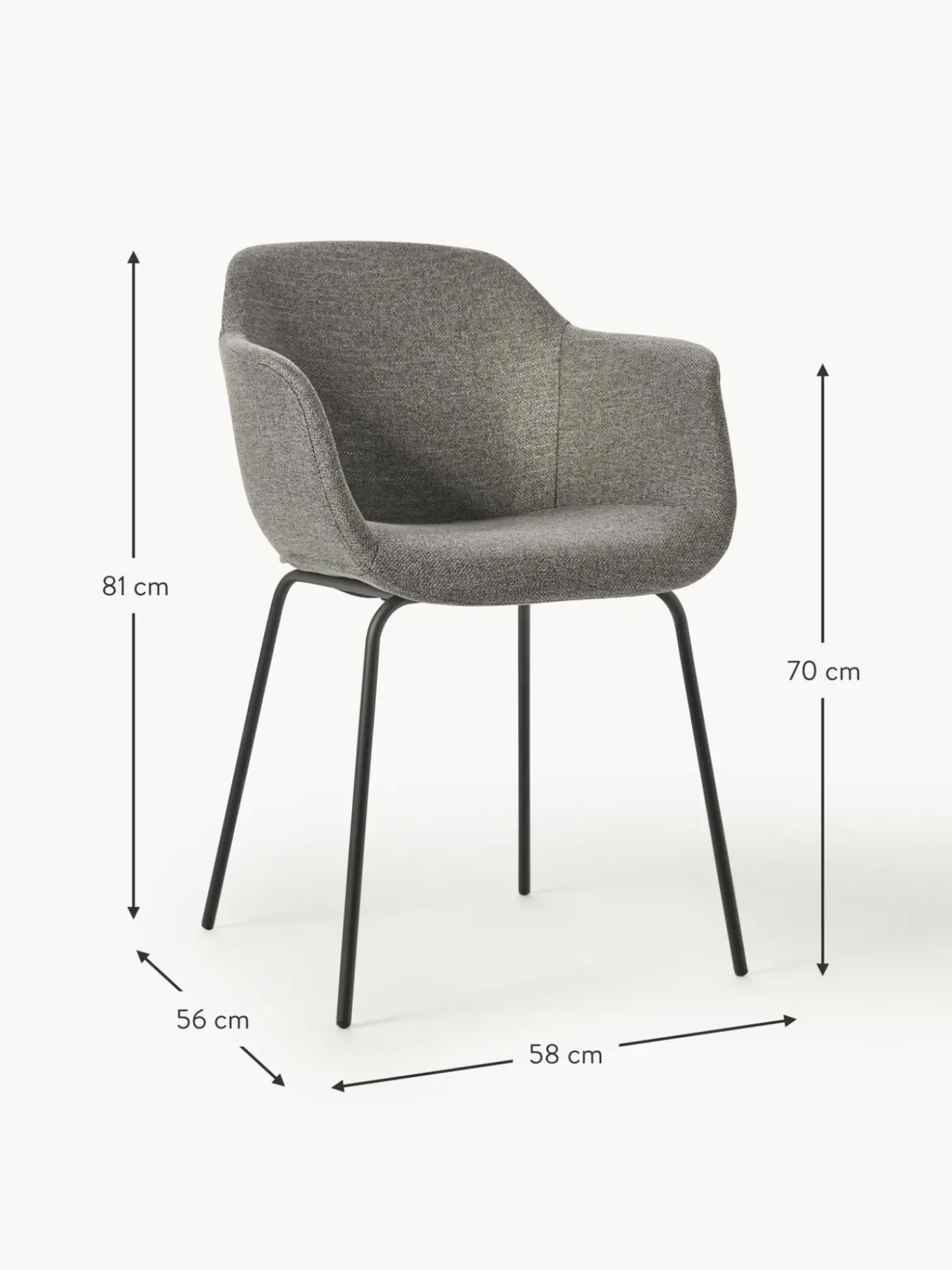 Silla Con Reposabrazos Fiji