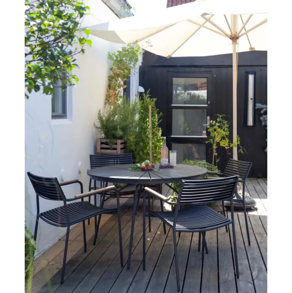 Silla Con Reposabrazos Para Exterior Mood