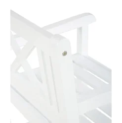 Silla Con Reposabrazos Para Exterior De Madera Rosenborg