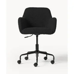 Silla De Escritorio En Tejido Boucle Lucie