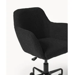 Silla De Escritorio En Tejido Boucle Lucie